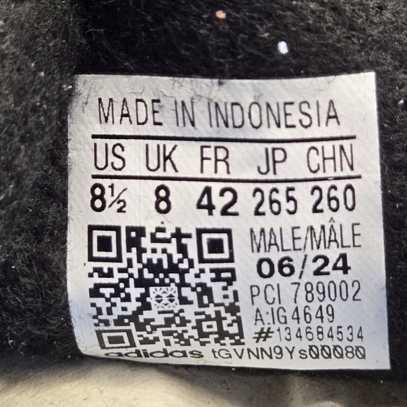 New adidas SL 72 RS 'Light Blue Better Scarlet' Men's Shoes Size 8.5 - Picture 8 of 8